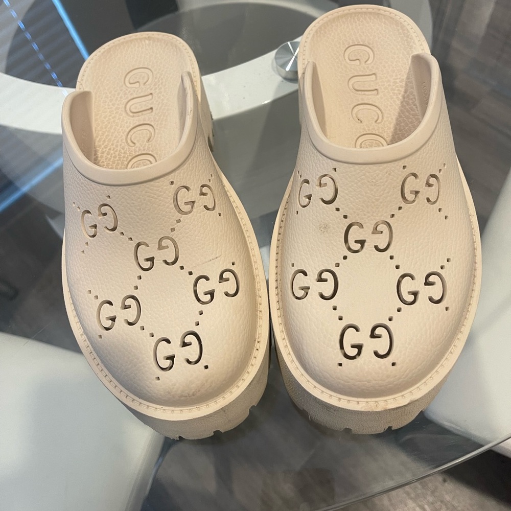 Gucci Platform G Sandal “Authentic “